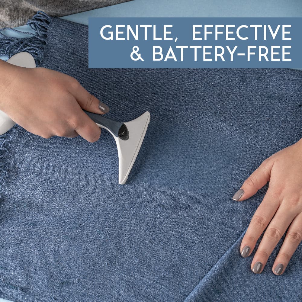 GLEENER 4-in-1 Battery-Free Fabric Shaver & Lint Brush (Turquoise) 2