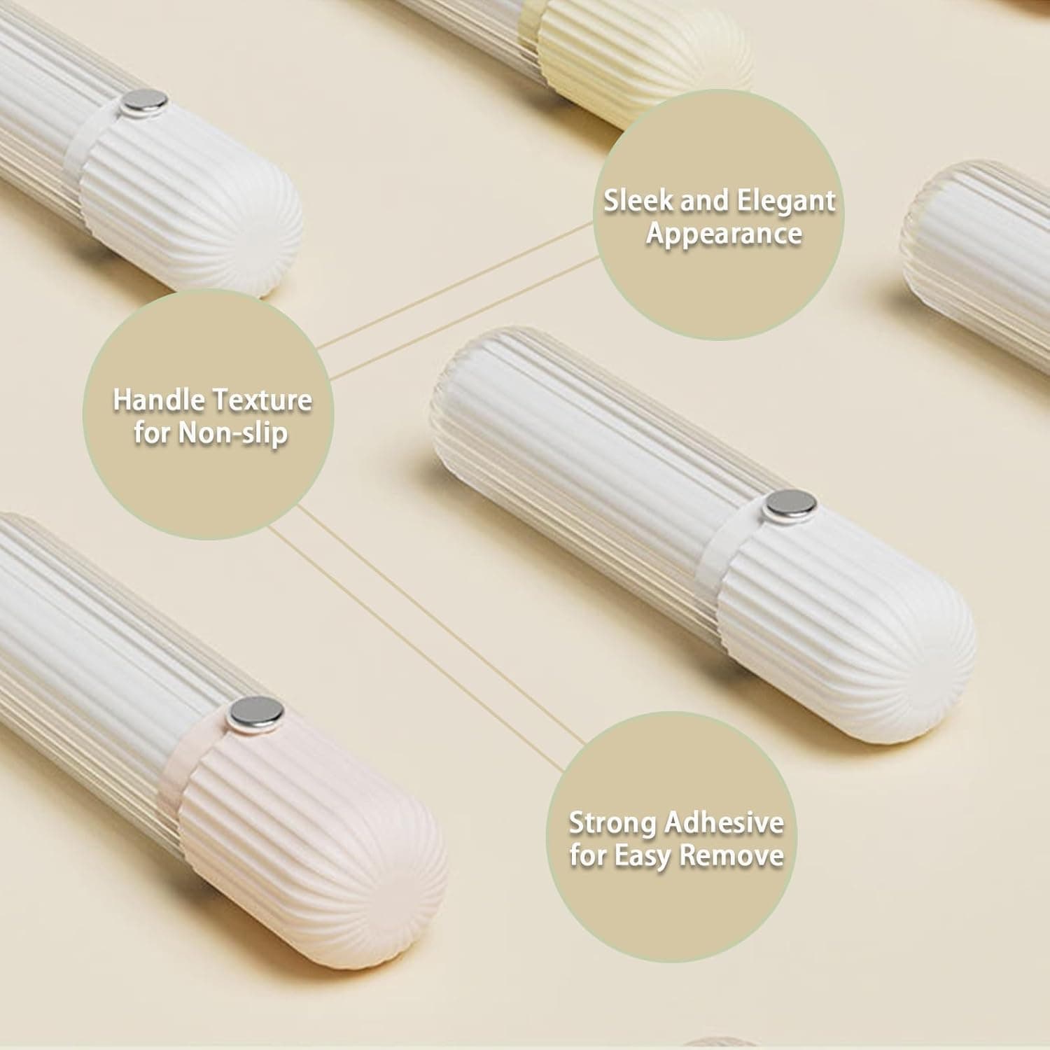 Mini Lint Roller with 150 Sheets - Portable Pet Hair Remover for Clothes, Furniture 2